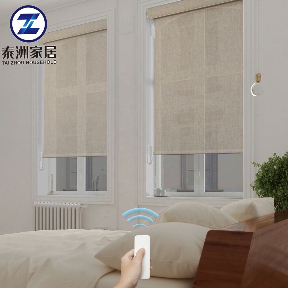 Wifi control battery automatic blackout blind