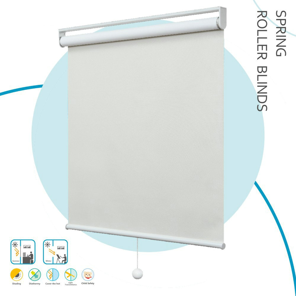 Spring Roller Shade For Horizontal Window