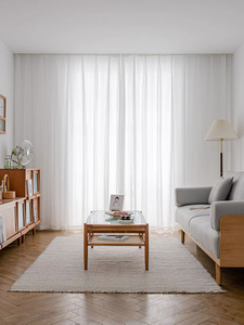 Ripple Fold Sheer Curtain For Living Room