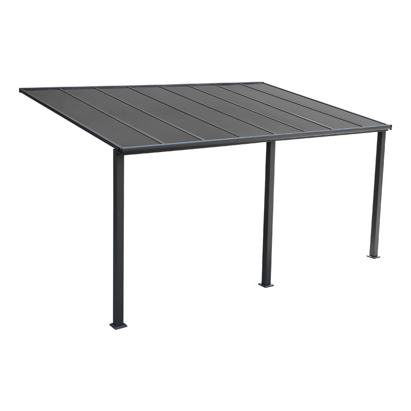 Aluminum Pergola with Polycarbonate Roof