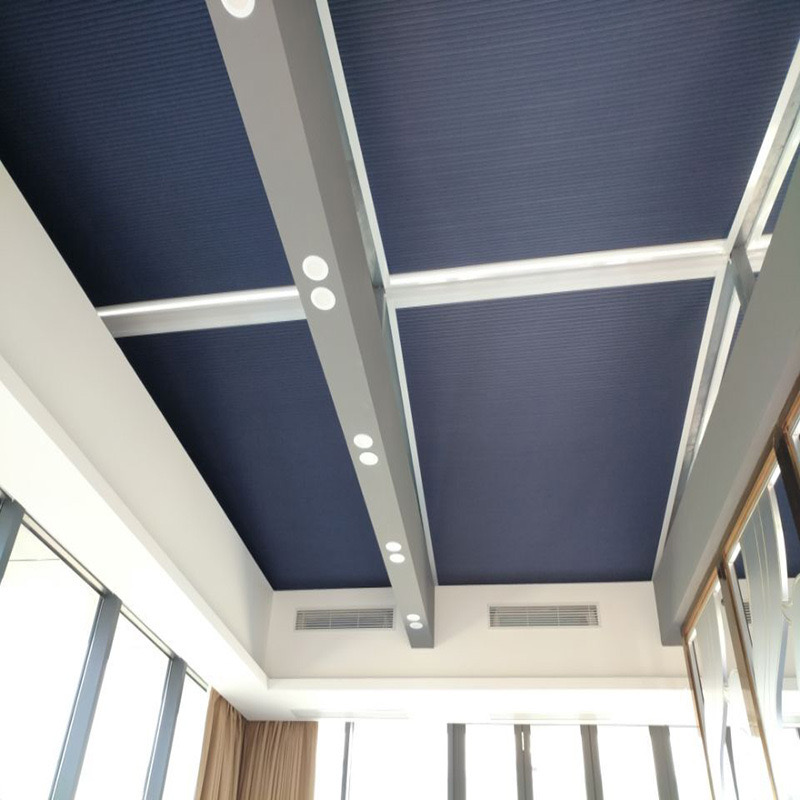 Manual Honeycomb Roof Window Blackout Blinds